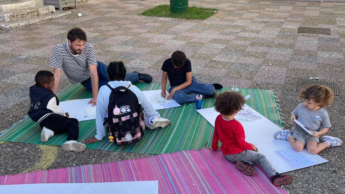 Lancement du chantier de rénovation des espaces publics du quartier des Crottes à Marseille