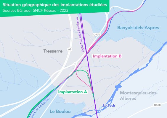 Projet d'extension de la gare de Fret du Boulou