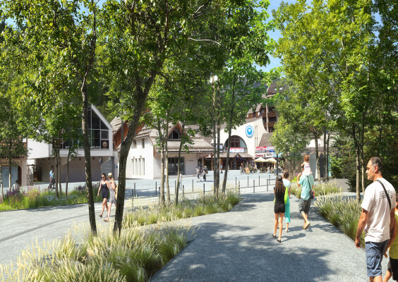 Nouvelle place du Téléphérique